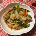 ベーグリアン's cooksnap of when they made 八宝菜をもっと手軽に♪エビと白菜の塩炒め.