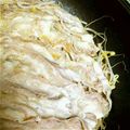 かねじん's cooksnap of when they made 豚バラのもやし蒸し.