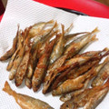 抹茶もつこ's cooksnap of when they made 簡単！骨まで食べれられる！アジの唐揚げ.