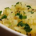 shinyui's cooksnap of when they made レンジで簡単☆ガーリック・ポテト.
