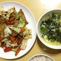 り〜さん's cooksnap of when they made 簡単＊ネギと若布の中華スープ＊.