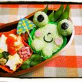 m_s_'s cooksnap of when they made 梅雨にも＊キャラ弁＊カエルちゃん.