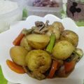 ホッココ's cooksnap of when they made 丸ごと新じゃがで肉じゃが。.
