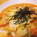 becky0118's cooksnap of when they made 白菜ぶたこまのキムチーズ炒め.