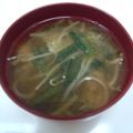 フミココ's cooksnap of when they made ニラもやしの味噌汁♡.