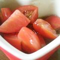 ひなかなかか's cooksnap of when they made 【農家のレシピ】トマトのシャーベット.