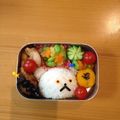 ばいおたん's cooksnap of when they made しろくまちゃんのお弁当.