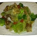 ノワコ's cooksnap of when they made 豚肉とレタス&ブロッコリーの炒め物.