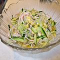 ゆけり３兄弟's cooksnap of when they made ダイエットメニュー②白滝の中華サラダ.