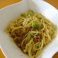 リらっくま's cooksnap of when they made 簡単！さっぱり！アボカド納豆パスタ.