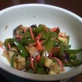 とら〜ず's cooksnap of when they made おなすとピーマンと紅ショウガ.