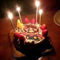 レッドキッチン☆'s cooksnap of when they made キャラケーキ☆彡マリオ　（覚書き）.