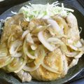 kumi06's cooksnap of when they made にんにく入り！豚の生姜焼き.