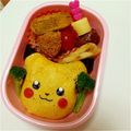 choco♡♡'s cooksnap of when they made キャラ弁☆ピカチュウ.