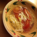 hicatano's cooksnap of when they made トマトと卵のスープ♡.