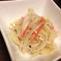 kurukurumin's cooksnap of when they made きゃべつともやしのナムル風サラダ.