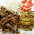 rakumaka's cooksnap of when they made 骨までいけちゃう☆しこいわしのから揚げ.