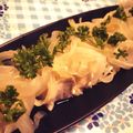 錦織些叉's cooksnap of when they made 新玉ねぎ＆ムネ肉　さっぱり♪レンジ蒸し.
