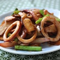Risoa 51's cooksnap of when they made *イカとエリンギのピリ辛炒め*.