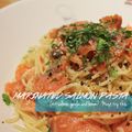 azukiトウキョウ's cooksnap of when they made サーモンマリネのパスタ.