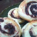 よこあん's cooksnap of when they made ふんわり＊マーガリンあんこロールパン.
