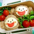 ChrNoy's cooksnap of when they made キャラ弁☆簡単　おさるちゃん弁当♪.