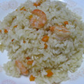 つぶちょこ's cooksnap of when they made 炊飯器でお手軽！エビピラフ.