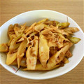 リチャンコ's cooksnap of when they made メンマ風タケノコのおかか和え.