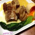 sarusaki's cooksnap of when they made 圧力鍋で♪早くて簡単！豚の角煮.