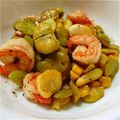 ぱぴぷぺぽち's cooksnap of when they made 海老とそら豆のハーブソテー♪.