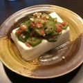tanantanan's cooksnap of when they made オクラ梅肉和え♪冷奴.
