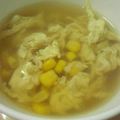 yayukomi's cooksnap of when they made 【簡単アレンジ】ふわたまスープ！.