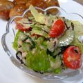 ジョンリークッカー's cooksnap of when they made めんつゆひじきとレタストマトのツナサラダ.