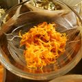 TYSK's cooksnap of when they made 極細にんじんのきんぴら.