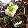 Shinra神羅's cooksnap of when they made 鶏ミンチの２色ゴマ焼き.