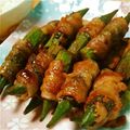 エイルまま's cooksnap of when they made おくら肉巻きの照り焼き.