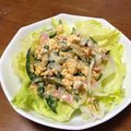 YUKIKI☆'s cooksnap of when they made きゅうりの醤油マヨサラダ✿.