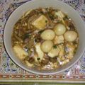 キッドママ's cooksnap of when they made 豆腐とうずら卵のオイスターソース煮.