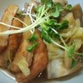 sonop's cooksnap of when they made 追いがつおつゆで超簡単キャベツさつま揚煮.