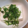 daikanon's cooksnap of when they made ☆急いで晩ご飯☆　ねぎ塩タレ冷奴.