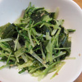 daikanon's cooksnap of when they made 水菜とわかめのからし和え.