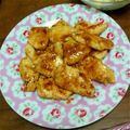 よしみるく's cooksnap of when they made 安いヘルシーやわらか鳥胸肉の生姜焼き.