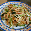 09mik's cooksnap of when they made 油揚げと小松菜の炒めもの.