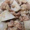 audrey88's cooksnap of when they made 里芋と豚バラ肉のごま味噌炒め.