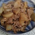 クック6DDPP8☆'s cooksnap of when they made レンジで下ゆで＊大根と豚肉のこってり炒め.