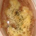 tomo☆pan's cooksnap of when they made じゃがいもと中国青菜のグラタン.