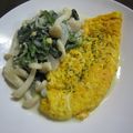 さとみりん's cooksnap of when they made お野菜たっぷりのチーズオムレツ 　　　.