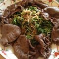 ヤムうんせん's cooksnap of when they made ⁂妻も絶賛⁂牛肉と豆苗えのき炒め！.