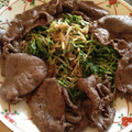 ヤムうんせん's cooksnap of when they made ⁂妻も絶賛⁂牛肉と豆苗えのき炒め！.
