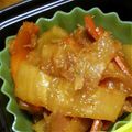 kiiyno's cooksnap of when they made 簡単時短 大根とツナの甘辛炒め.